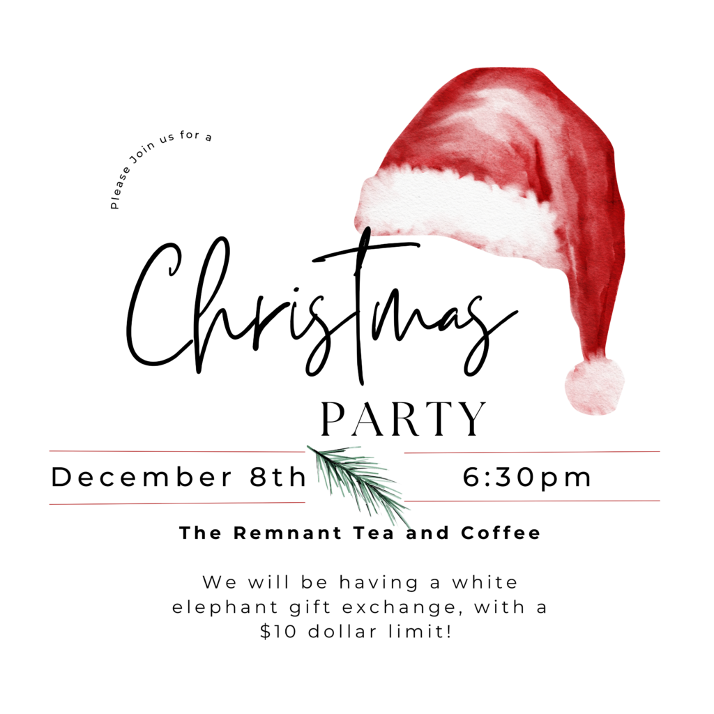 The Emerge, Young Adult Group will be hosting a Christmas Party on December 8th at 6:30 PM. We will be doing a white elephant gift exchange with a 10 dollar limit!